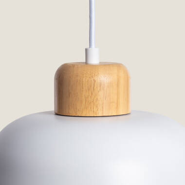 Afbeelding van Hanglamp  Metaal en Hout Wawak