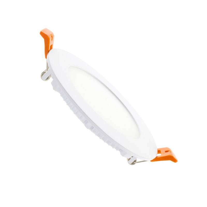 Image of Pack of 10 Round LED Downlight SuperSlim 6W Ø110 mm Cut Out