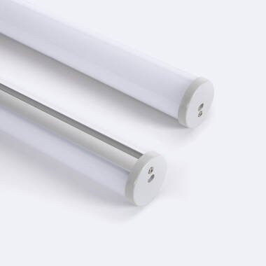 Aluminiumprofil Hängend Rund 2m für LED Streifen bis 16 mm