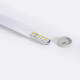 Image of 2m Round Aluminium Suspended Profile for LED Strip up to 16mm 