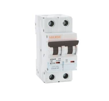 Interruttore Magnetotermico Industriale Alpha+ 2P-63A-6kA MAXGE
