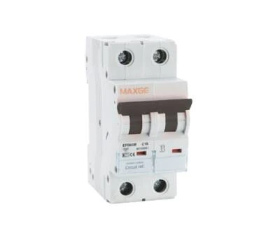 Interruttore Magnetotermico Industriale Alpha+ 2P-63A-6kA MAXGE
