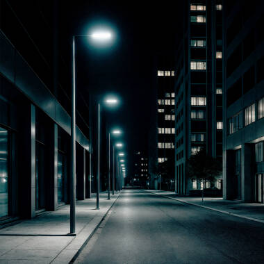 Immagine di Lampione LED 60W Harlem LUMILEDS Grigio 