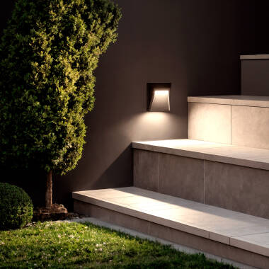 Image de Balise LED Extérieure 1.5W en Saillie au Mur Clover