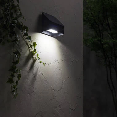 Applique LED Solare Alluminio Per Esterni con Sensore di Movimento Radar Namib