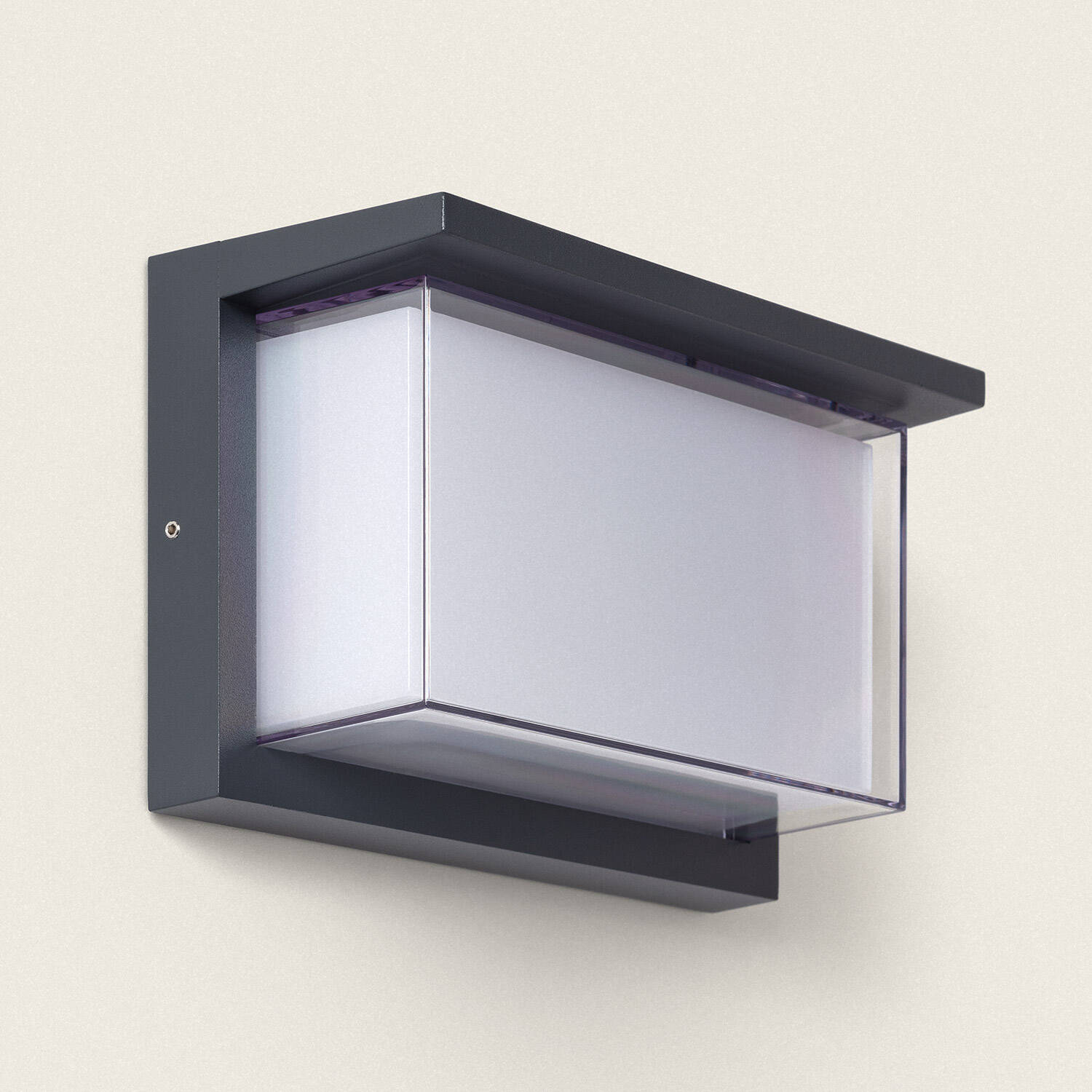 Kinkiet Ścienny LED Zewnętrzny 12W z Aluminium Regulacja CCT Podwójny Difuzor Valorian - widok 2