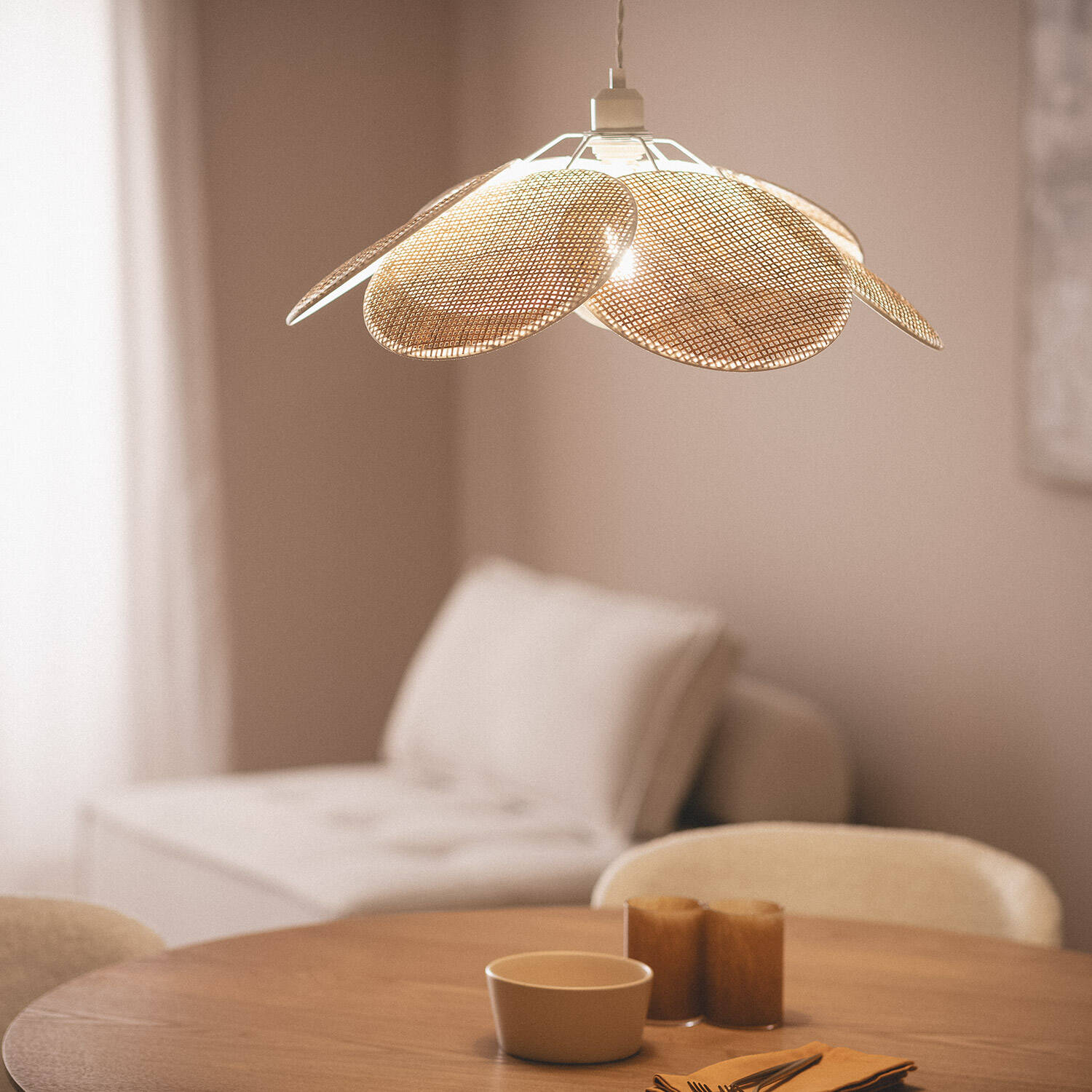 Lampa Wisząca Ratanowa Nirvana
