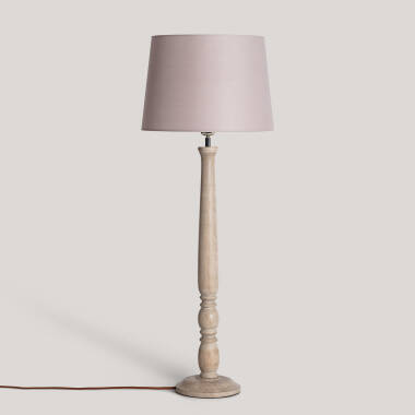 Image de Lampe à Poser en bois Daksh ILUZZIA