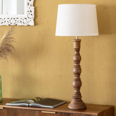 Lampada da Tavolo Legno Anand ILUZZIA