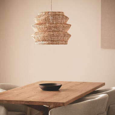 Afbeelding van Hanglamp Rotan Asha  Ø500 mm ILUZZIA