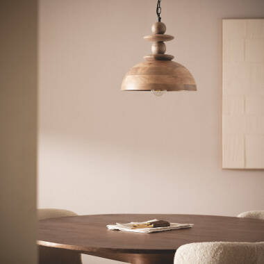 Suspension Bois Solstice ILUZZIA