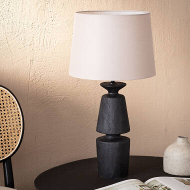 Lampada da tavolo Legno Alaia ILUZZIA
