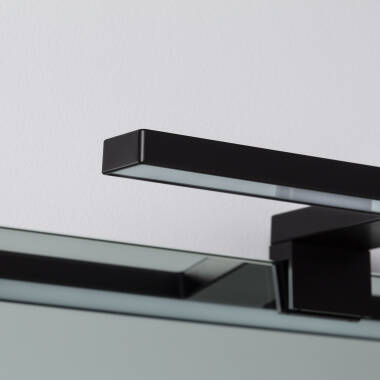 Immagine di Applique per Specchio del Bagno Carl 5W Nero 