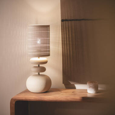 Tischlampe Metall Dhruv