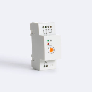 Foto-elektrische/Schemerschakelaar 20A voor DIN-rail