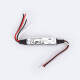 Immagine di Mini Controller Striscia LED Monocolore per Telecomando RF e Regolabile tramite Pulsante