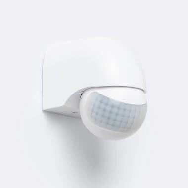 Détecteur de Mouvement PIR Crépusculaire 180º Smart Mural Extérieur IP44