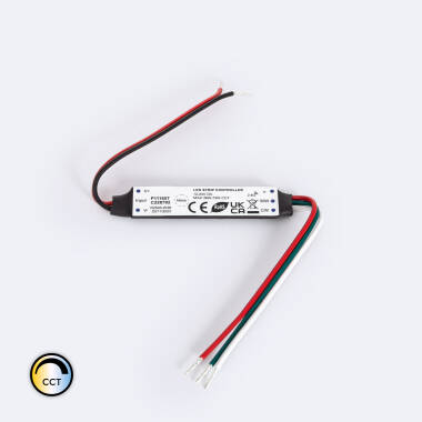 Controller Dimmer Mini für LED-Streifen CCT 12/24V DC Kompatibel mit RF-Fernbedienung