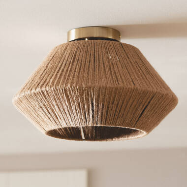 Moksha Natural Rope Ceiling Lamp