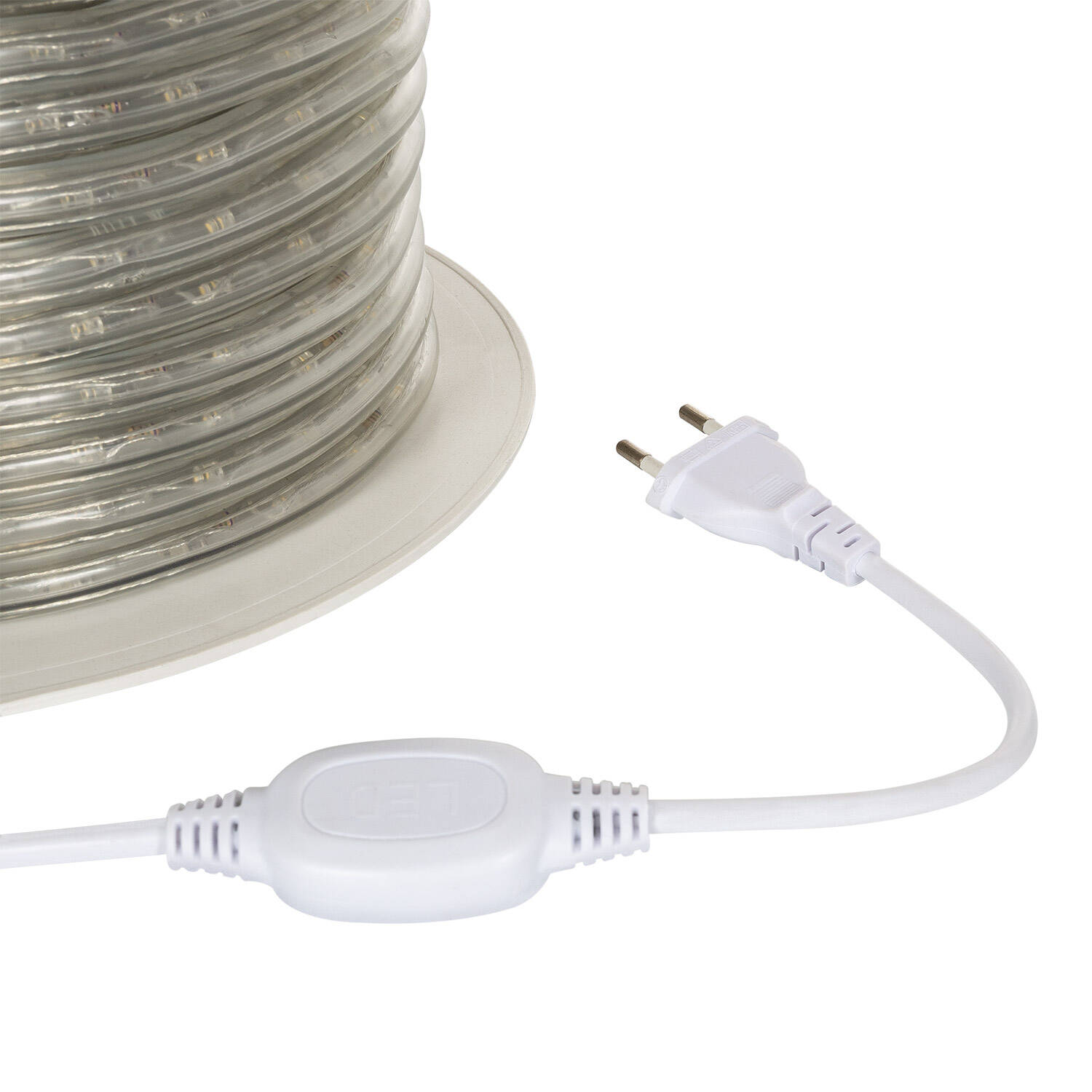 Okrągły Przewód LED 220V 36 LED/m SZPULA 50m, Cięcie co 100cm, IP65 - widok 2