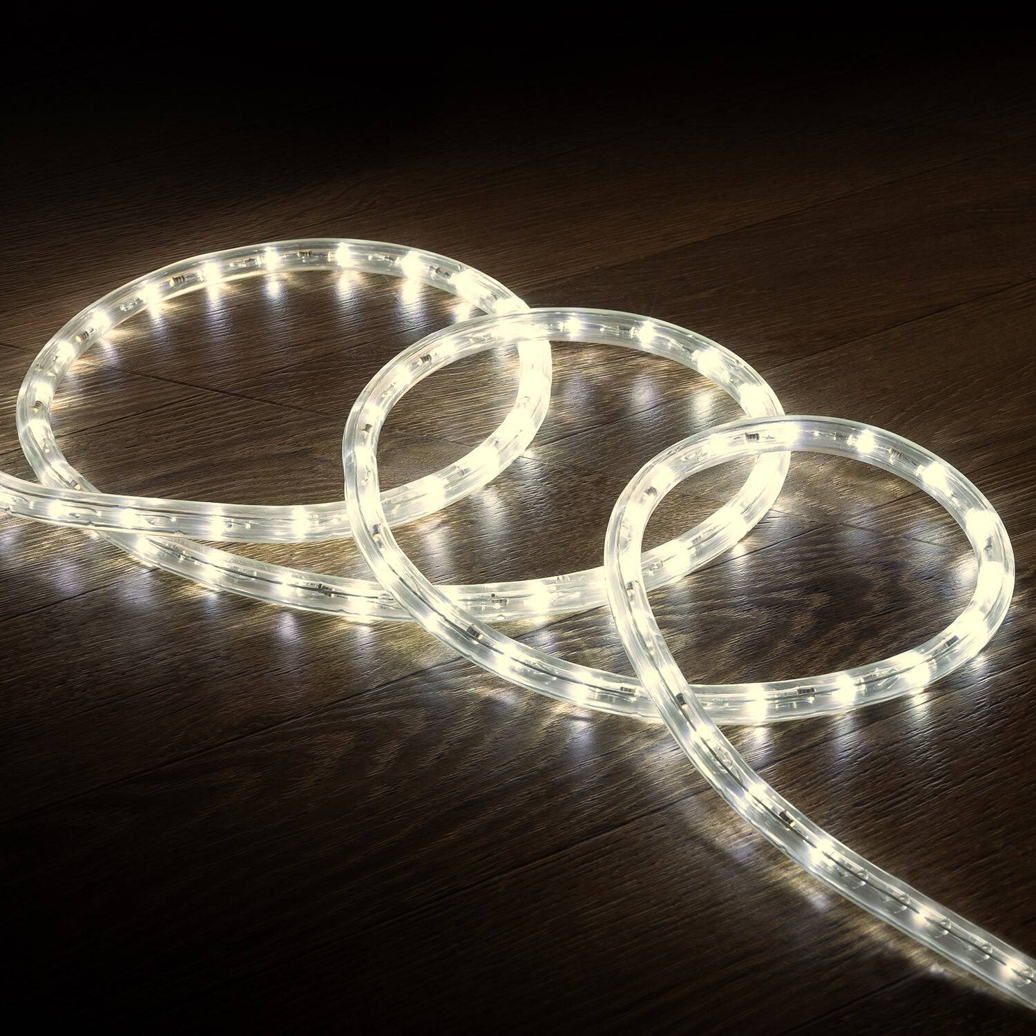 Okrągły Przewód LED 220V 36 LED/m SZPULA 50m, Cięcie co 100cm, IP65 - widok 3
