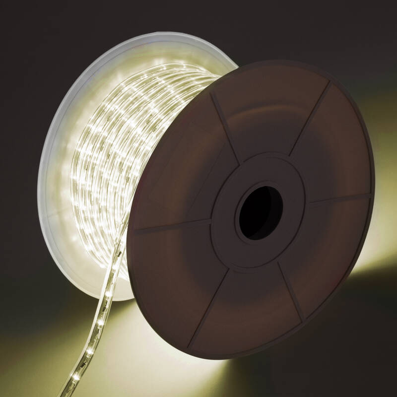 Bild von LED-Schlauch Rund 220V 36 LEDs/m 50m Schnitt alle 100 cm IP65