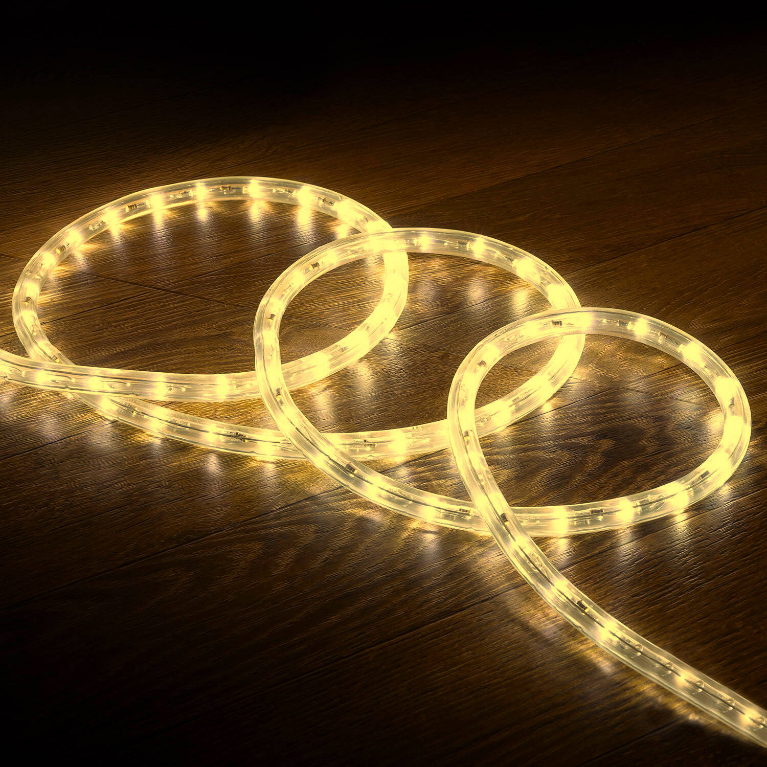 Okrągły Przewód LED 220V 36 LED/m SZPULA 50m, Cięcie co 100cm, IP65 - widok 3
