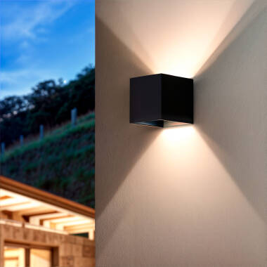 New Eros 6W Outdoor Double Sided LED Wall Lamp