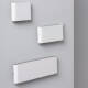 Image de Applique Murale Extérieure  LED 12W Aluminium Rectangulaire Éclairage Double Face Blanche