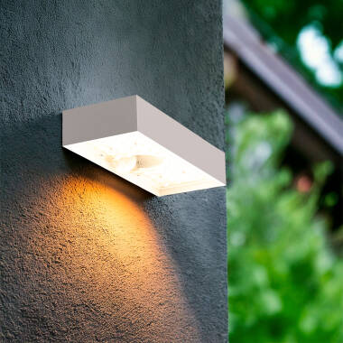 Applique Murale LED Extérieure 6W Karl Solaire Blanche