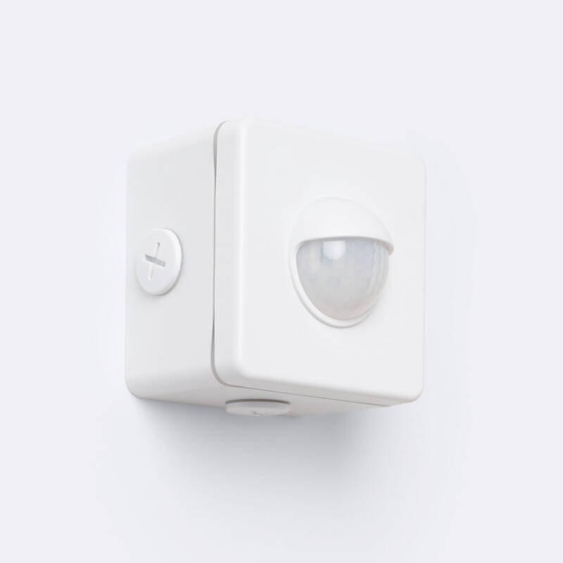 Image of Surface Mounted Outdoor 240º Twilight PIR Motion Sensor with Remote Control IP65
