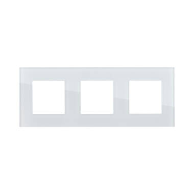 Glazen frame met 3 modulen