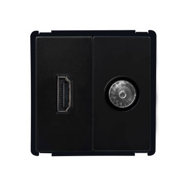HDMI + TV Jack Module Modern