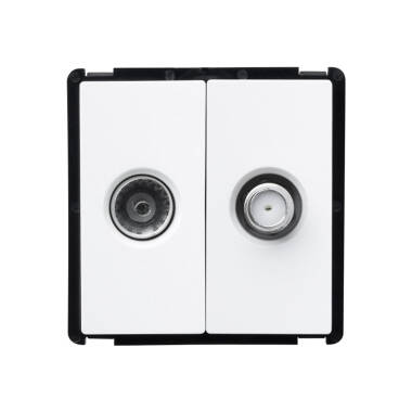 TV + Satellite Socket