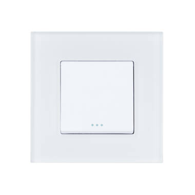 Enkelvoudige drukknop  met Frame PC Modern