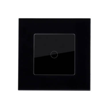 Einzel-Touch-Schalter mit Glasrahmen Moderne