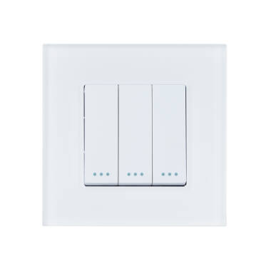 3-Gang 2-Way Switch Modern