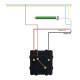 Image of Automatic Blind Switch with PC Frame Modern