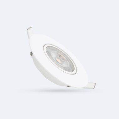 Faretto Downlight LED Orientabile Circolare 5W  Foro Ø68 mm