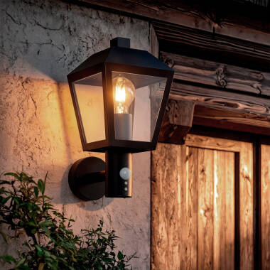 Lampe Murale Extérieure Aluminium avec Détecteur de Mouvement Mukom
