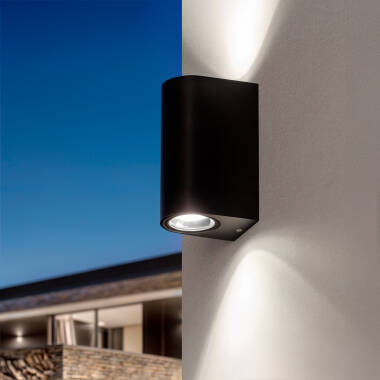 Applique Murale Extérieure Aluminium Éclairage Double Face Big Gala
