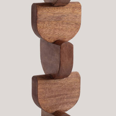 Afbeelding van Staande lamp Hout Dagmar
