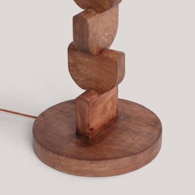 Afbeelding van Staande lamp Hout Dagmar