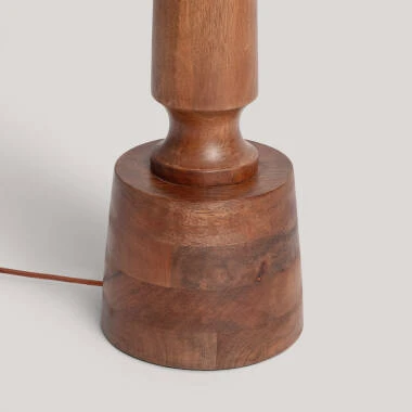 Obrázek Stojací Lampa ze Dřeva Kehna ILUZZIA