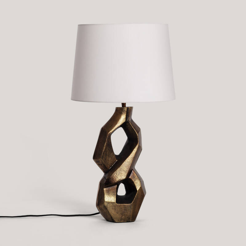 Afbeelding van Tafel Lamp Metaal Reyansh ILUZZIA