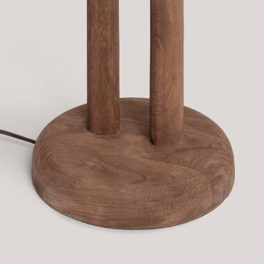 Afbeelding van Staande Lamp Hout Silta
