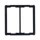 Afbeelding van Dubbele Jaloezien Afdek Module met Modern PC frame