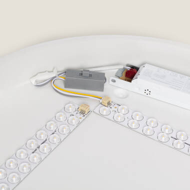 Afbeelding van Plafondlamp LED 30W Rond Metaal Ø400 mm CCT Selecteerbaar Hidria