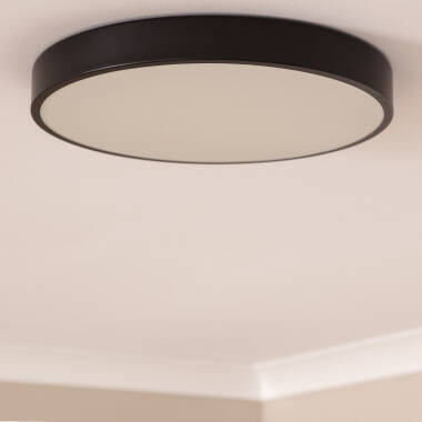 LED-Deckenleuchte 30W Rund Metall Ø400mm CCT Wählbar Hidria
