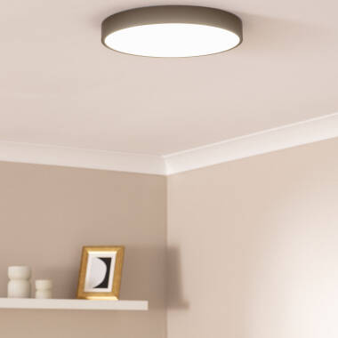 Bild von LED-Deckenleuchte 30W Rund Metall Ø400mm CCT Wählbar Hidria
